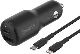 [CCB005btBK] Belkin - Car battery charger - 42 Watt - Lithium - Para Universal