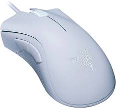 [RZ01-03850200-R3U1] Razer DeathAdder Essential - White Edition - ratón - ergonómico - diestro - óptico - 5 botones - cableado - USB - blanco