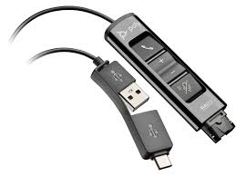 [786C7AA] HP DA85 - Cable para auriculares - USB, 24 pin USB-C macho a Desconexión rápida macho - 1.3 m - para OMEN 40L by HP GT21-1026nd; Poly DA70, DA75, DA80, DA85-M