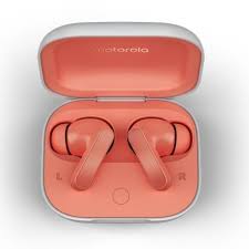 [PG38C05876] Motorola Moto - Headphones - Wireless - Peach Pink