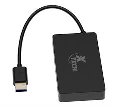 [XTC-580] Xtech XTC-580 - Card reader - SD / MicroSD - USB 3.0/USB-C - OTG card reader