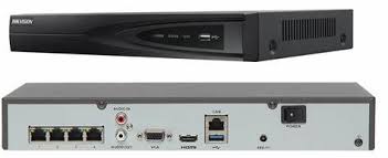 [DS-7604NI-Q1/4P] Hikvision DS-7604NI-Q1/4P - NVR - 4 canales - en red - 1U - montable en bastidor (opción)