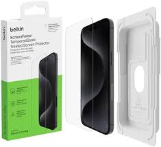 [SFA104ec] Belkin UltraGlass 2 - Protector de pantalla para teléfono móvil - cristal - para Apple iPhone 14 Pro Max, 15 Plus