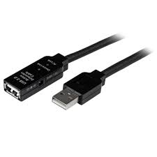 [USB2AAEXT20M] StarTech.com 20m USB 2.0 Active Extension Cable - M/F - USB extension cable - USB (M) to USB (F) - USB 2.0 - 20 m - active - black