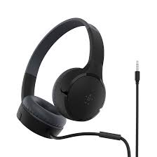 [AUD002btBLV3] Belkin - On-Ear V3 - Headphones - Wireless - para niños - Negro