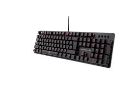 [PKS-040E] Primus Gaming - Keyboard - Wired - English - USB 2.0 - Ergonomic Design - Black