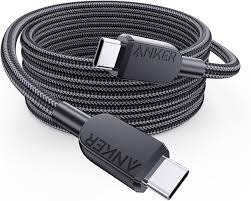 [KAC-850-6FT] Klip Xtreme - USB cable - 24 pin USB-C - 1.8 m - Black - 240W 40Gbps Braided Fast Charg