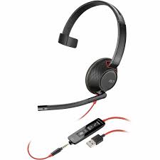 [80R98AA] Poly Blackwire - Headset - 5210/C5210