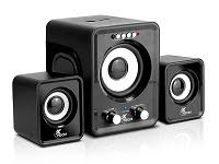 [XTS-661] Xtech XTS-661 - Speaker - Black - BronteX Wls with LED wired Mic