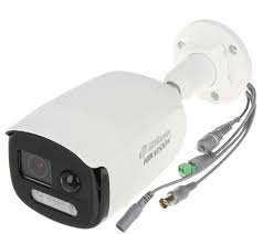 [DS-2CE12DF3T-PIRXOS] Hikvision Turbo HD IOT Series DS-2CE12DF3T-PIRXOS - Cámara de videovigilancia - bala - a prueba de polvo / impermeable - color (Día y noche) - 2 MP - 1920 x 1080 - 1080p - montaje M12 - focal fijado - audio - con cable - TVI - DC 12 V