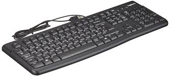 [920-013131] Logitech - Keyboard - Wired - USB-C - Black
