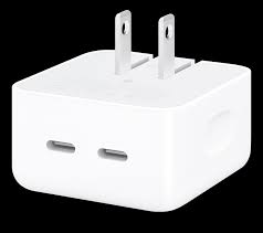 [MW2H3AM/A] Apple - Power adapter - Lithium ion - Para Apple - 35W Dual USB-C Port Compact