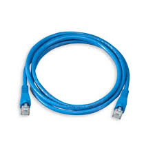 MC6-01F01B-Cable de red patch cord UTP, US, CAT6, 1 pie (30cm) color azul.