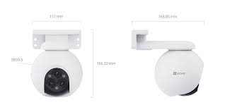 [H80f-R100-8G444WKFL] EZVIZ - H80f camera triple lente 2K+