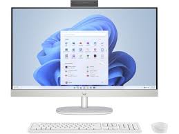 [BA1W6LA#ABM] HP 27-cr0275la - All-in-one - AMD Ryzen 7 7730U / 4.5 GHz - DDR5 SDRAM - 512 GB HDD - 27" - UMA - Windows 11 Home - White