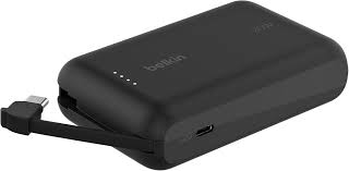 [BPB024fqBL] Belkin - Power bank - Lithium - Para Universal / Para iPhone 13 - 20K with 30WPD + Integrated US