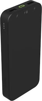 [401110783] mophie - Cargador portátil - 10000 mAh - 20 vatios - Fast Charge, PD - 3 conectores de salida (USB, 24 pin USB-C) - negro