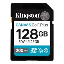 [SDG4/128GB] Kingston - Flash memory card - SDXC Canvas - 128GB SDXC Canvas Go Plus Gen4