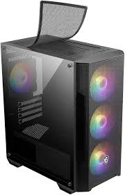 CJ00044-CAJA GAMING MSI MAG FORGE M100A RGB ATX LED/3USB/AUDIO