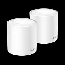 [Deco X10(2-pack)] TP-LINK Deco X10 V1 - Sistema Wi-Fi - (2 enrutadores) - hasta 3900 pies cuadrados - malla 1GbE Doble banda