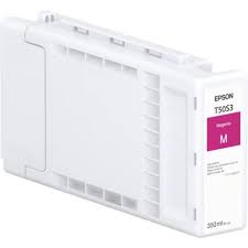 [T50S320] Epson T50S - 350 ml - gran capacidad - magenta - original - blíster con alarmas de RF/acústica - cartucho de tinta - para SureColor T3770DE, T3770DR, T3770E, T5770DM, T5770DR, T7770D, T7770DM