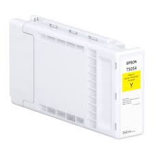 [T50S420] Epson T50S - 350 ml - gran capacidad - amarillo - original - blíster con alarmas de RF/acústica - cartucho de tinta - para SureColor T3770DE, T3770DR, T3770E, T5770DM, T5770DR, T7770D, T7770DM
