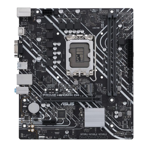 [PRIME H610M-K D4-CSM] MICRO ATX ASUS (PRIME H610M-K D4-CSM) (1700) 12-13-14TH/MAX 64GB/2XDDR4/VGA/HDMI