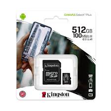 [SDCS3/512GB] Kingston - Flash memory card - microSDHC - 512GB microSDXC Canvas Select