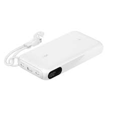[BPB028fqWH] Belkin - Power bank - 20 Watt - Lithium - Para Universal - with Display White