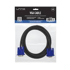 CB4016BK-CABLE UNNO TEKNO VGA 1.8M/6FT BLACK