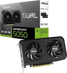 [DUAL-RTX5050-O8G] ASUS - DUAL-RTX5050-O8G - PCI EXPRESS 5.0 - NVIDIA - Nvidia GeForce RTX 5050 - HDMI / DisplayPort