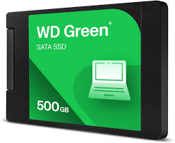 [WDS500G5G0A] Western Digital WD Green SSD - Internal hard drive - 500 GB - 2.5" - Solid state drive