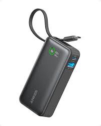 [A1638H21] Anker - Power bank - Lithium - Para - - 10K 45W Built-In USB-C Cable
