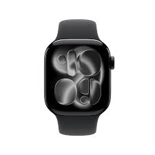 [MEQW4AM/A] Apple Watch Series 11 GPS - Black Sport Band - S/M