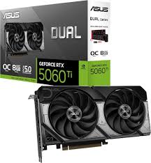 [DUAL-RTX5060-O8G] ASUS - DUAL-RTX5060-O8G - PCI Express 5.0 x16 - NVIDIA - GeForce RTX 5060 - GDDR7 - DisplayPort / HDMI