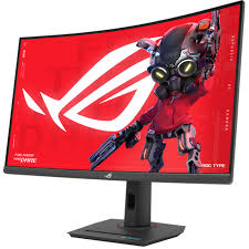 [XG32WCS] ASUS ROG - LED-backlit LCD monitor - Curved Screen - 31.5" - 2560 x 1440 - VA - HDMI / DisplayPort / USB-C - Black