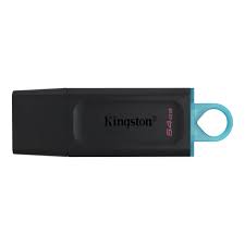 [DTXG2/64GB] Kingston - USB flash drive - USB 3.2 Gen 1 - DataTraveler Exodia Black