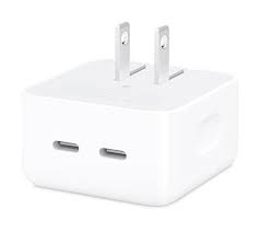 [MW2K3AM/A] Apple - charger - 35W Dual USB-C Port Power Adap