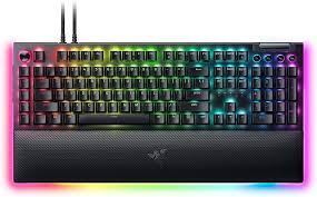 [RZ03-04681900-R3U1] Razer BlackWidow V4 Pro - Teclado - full size - retroiluminación - USB - QWERTY - EE. UU. - interruptor: Razer Yellow - negro