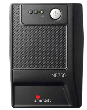 UPS Smartbitt 750VA / 375 (WNB750DR) regulación automática de voltaje, 6 salidas protegidas, 2 puertos RJ-11