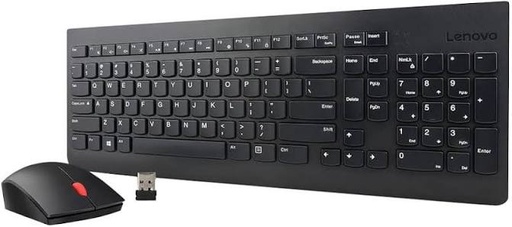 [4Y41R64657] Lenovo - Keyboard - Wireless - Spanish - Bluetooth - Ergonomic Design - All black
