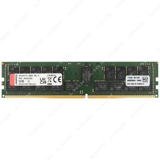 [KTH-PL432D8/16G] Kingston - DDR4 SDRAM - 3200 MHz - System specific - Registered - ECC