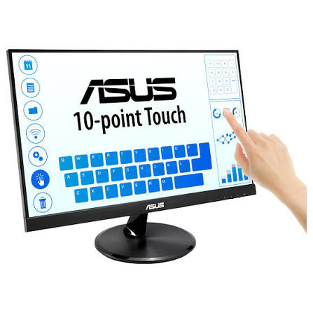 [VT229H] ASUS VT229H - Monitor LED - 21.5" (22" visible) - pantalla táctil - 1920 x 1080 Full HD (1080p) - IPS - 250 cd/m² - 1000:1 - 5 ms - HDMI, VGA - altavoces - negro